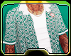 Green CsB Open shirt