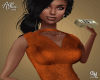 ☎ Romero Dress Orange