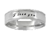 ILY Sweetheart Ring