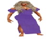 Sexy Purple Chiffon Dres