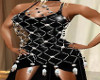 Caged Diamond Dress Silv
