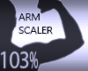Arm Scaler Resizer 103%