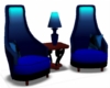 Blue Twin Chairs