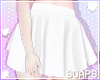 +Aoki Skirt White