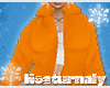 N| Orange Layerable Fur