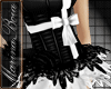 -MB- Wrapped dress Black