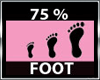 Foot Resizer 75%