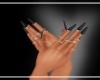 ❤ Black Diamond Nails
