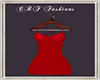 CF* Simple Red Dress