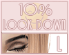 Left Eye Down 10%