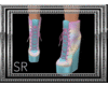 Rainbow Kitty Cat Boots