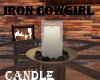 Iron Cowgirl Candle