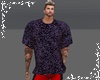 T-Shirt Dany Purple/Blak