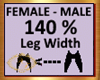 Leg Thigh Scaler 140%