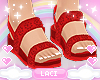 kids strawberry shoes
