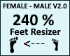Feet Scaler 240% V2.0