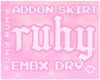 EMBX AddOn Skirt DRV