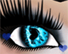 Blue heart eyes