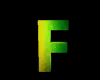 F - Neon Letter Seat