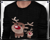 Deer Sweater Blk