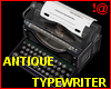 !@ Antique typewriter