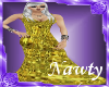 {MEE}Gold Glitter Gown2