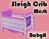 *BabyA Sleigh Crib Mesh