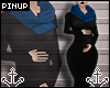 ⚓ | Maternity Blk/Blu