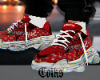 C. Red Sup Sneakers