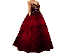 Child Flat red gown