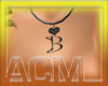 [ACM] Necklace B Onyx