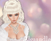 Alezandla-Hair White