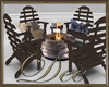 Winter Outdoor Fire Set