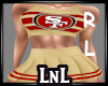 49ers cheerleader RL