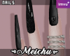 🌸 Goth Nails