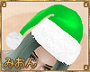 🍭 Green Santa Hat