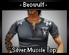 [B] Silver Muscle Top