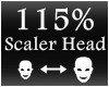 [M] Scaler Head 115%