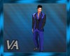 Klause Suit Tieless blue
