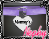 Mommys Heart Purple