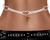 Heart Belly chain