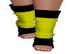 Yellow Blk Socks