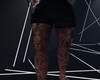 M| Black Tattoo Shorts