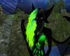 Onyx/Green Dragoness