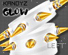 !K Spike Glow Orange L
