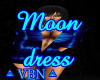 Moon dress blue dark