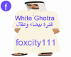 arabiac White ghotra