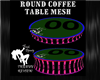 Round Coffee Table Mesh