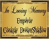 Conazar Memory Plaque