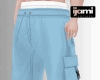 JM! L0v3 Shorts Blu